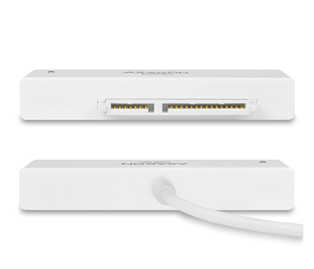 AXAGON ADSA-1S Adapter USB 2.0 SATA do szybkiego przyłączenia 2.5" SSD/HDD Z pudełkiem - 1485417 - zdjęcie 4
